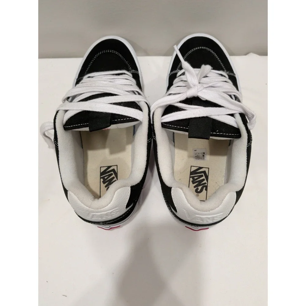 Vans Chukka Push Black/White Men's Skate Shoes Suede/Canvas Sz 11